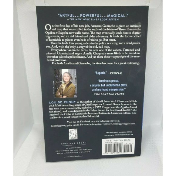 Louise Penny A Great Reckoning Novel Paper Back Book Clean Mint Condition - Picture 3 of 8